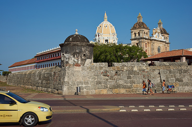 Fortified Wall of Cartagena - Colombia