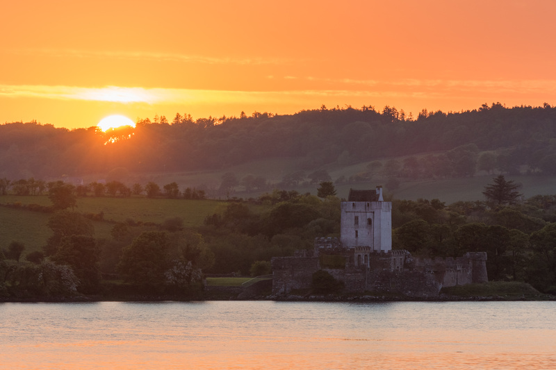 Sun Down Doe Castle - Co. Donegal