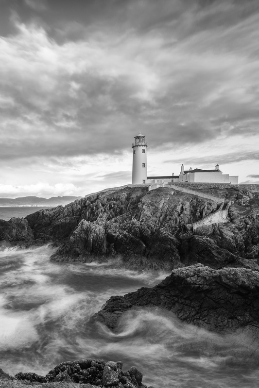 Fanad Atlantic Coast - Black & White