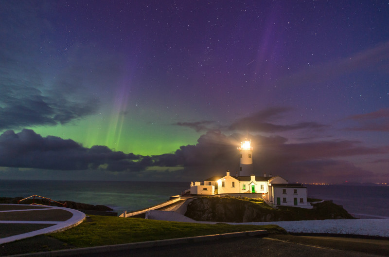 Aurora Borealis Fanad Lighthouse - Donegal's Sky at Night