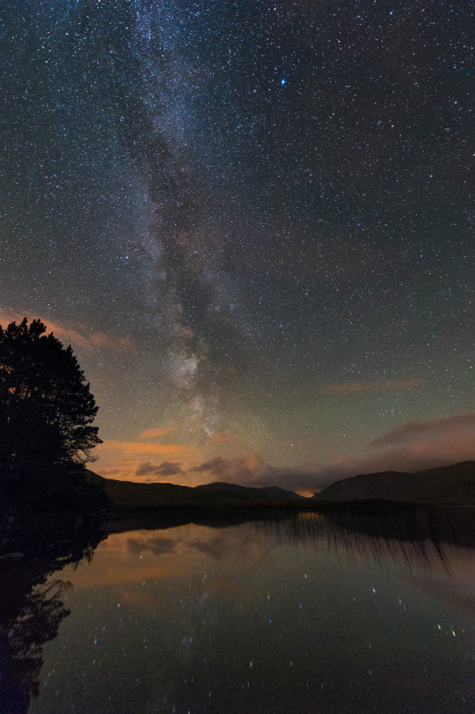 Milky Way Glenveagh - Donegal's Sky at Night