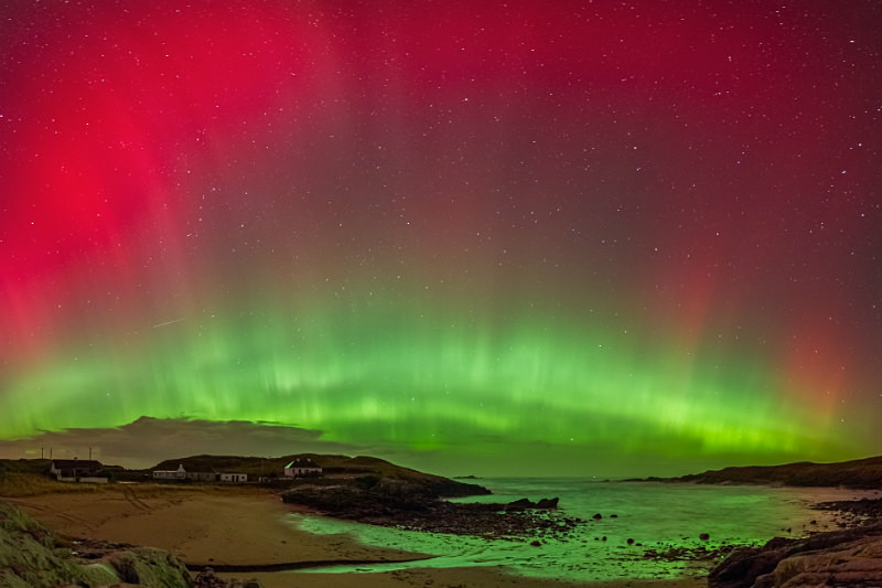 Aurora Borealis Dooey - Donegal's Sky at Night