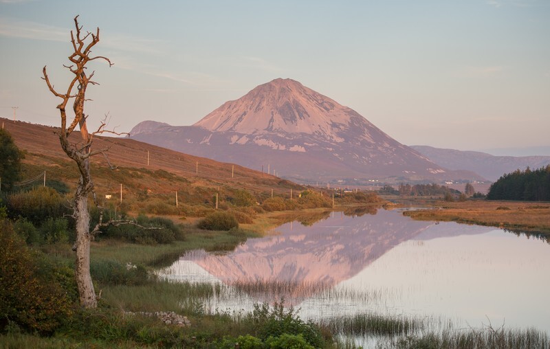 Errigal Colours of Sunset - Co. Donegal