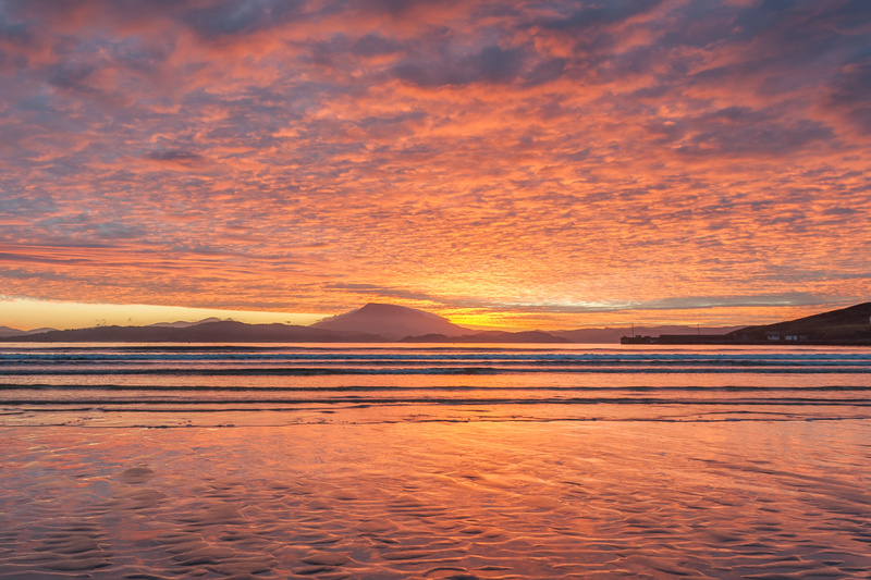 Downings Beach Winter Light - Co. Donegal