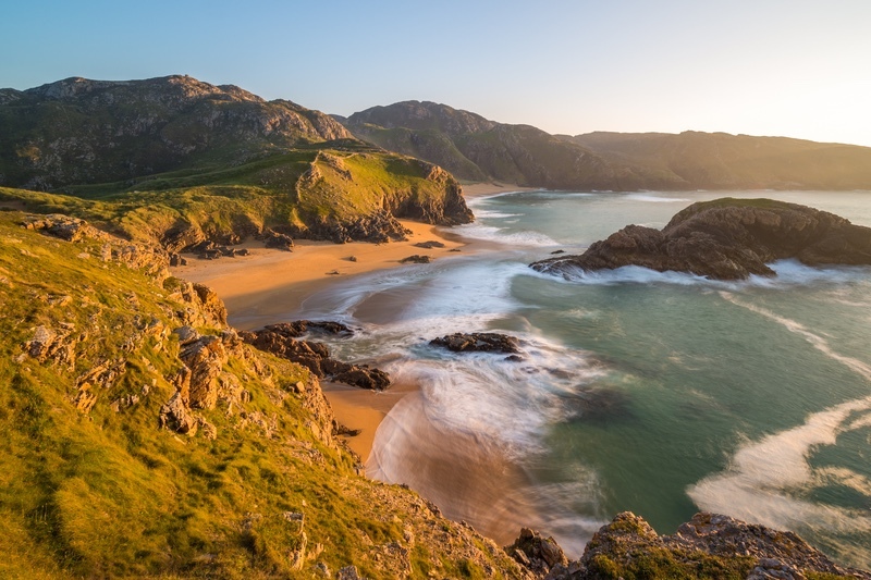 Golden Light - Murder Hole - Co. Donegal