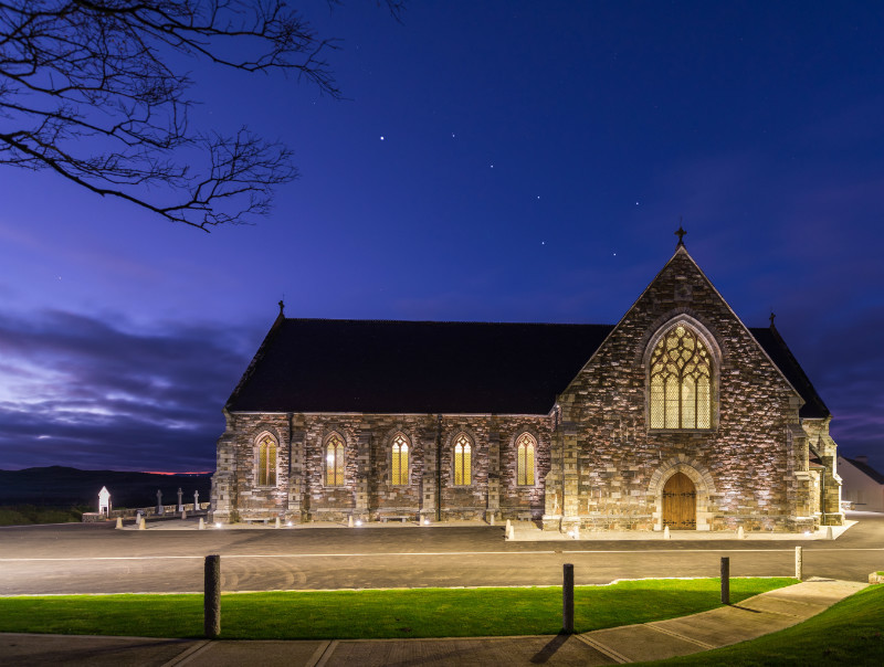 Plough - St. John The Baptist Church - Donegal's Sky at Night