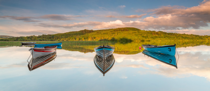 Lough Fern Reflections - Co. Donegal