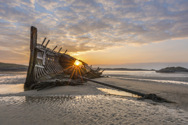 Sunburst BunBeg Wreck - Co. Donegal