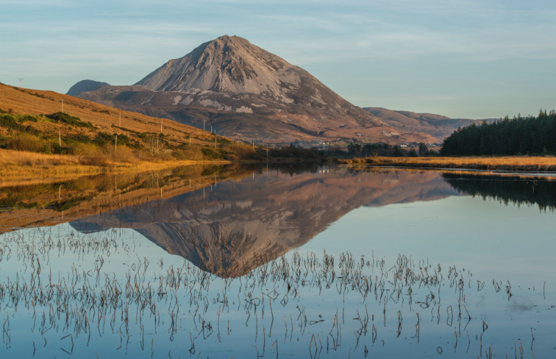 Autumn Colours Errigal Mountain - Co. Donegal