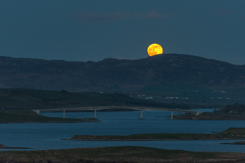 Moonrise Mevagh - Donegal's Sky at Night