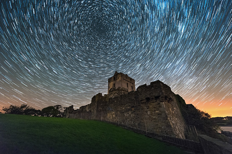 Earth's Rotation - Star Trails - Donegal's Sky at Night