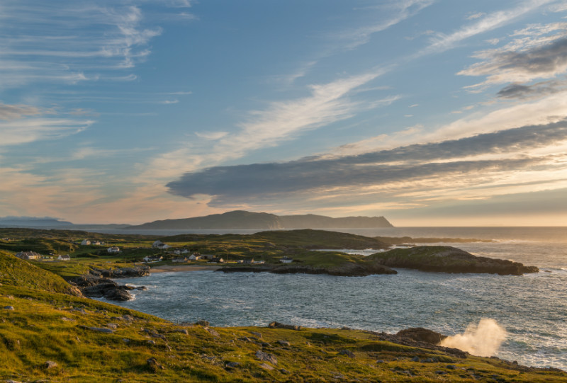Evening Light at Dooey - Co. Donegal