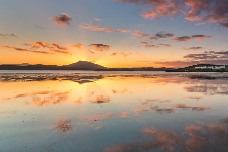 Downings Beach Reflections - Co. Donegal