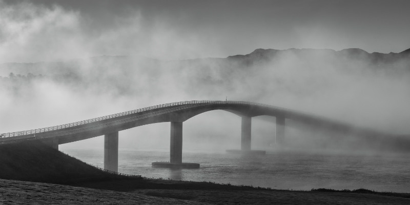 Harry Blaney Bridge - Black & White