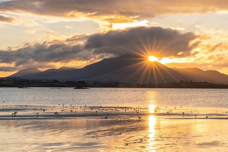 Sunburst Muckish Mountain - Co. Donegal