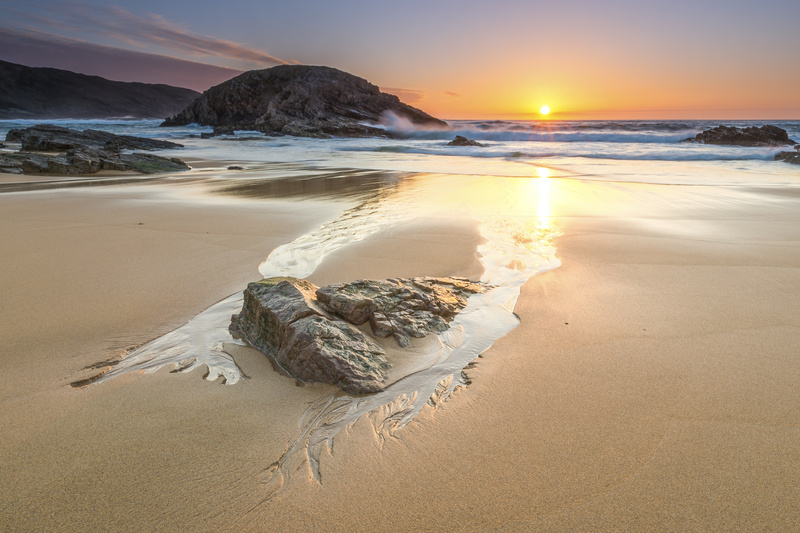 Sand Patterns - Murder Hole Beach - Co. Donegal