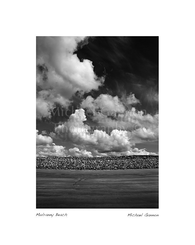 Mulranny Beach Co Mayo 1 - Landscape Black and White