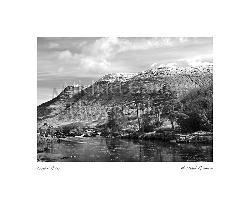Erriff River 1 - Landscape Black and White