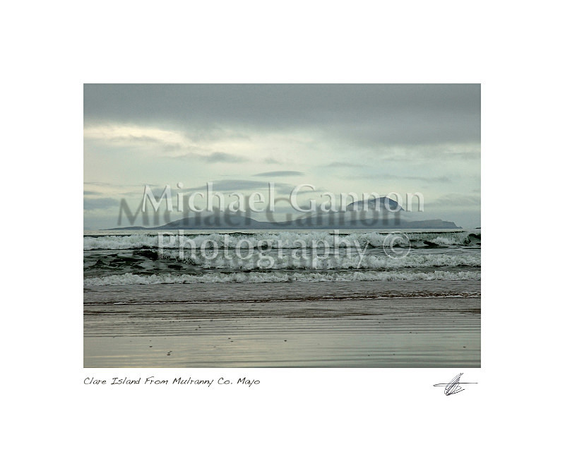 Clare Island from Mulranny Co Mayo - Landscape Colour