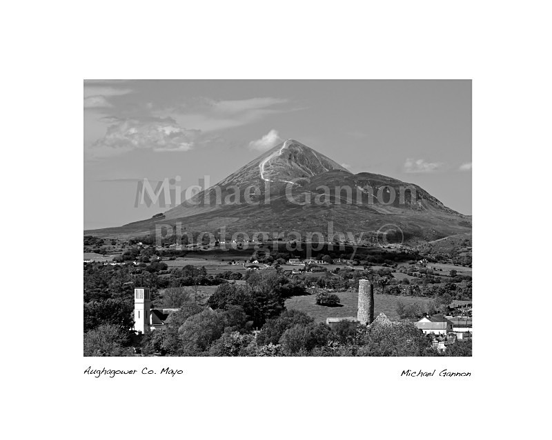 Aughagower CoMayo - Landscape Black and White