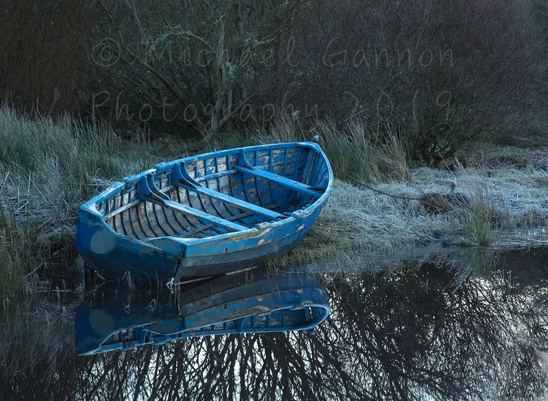Blue Boat on Moher Lake - Landscape Images ...2019