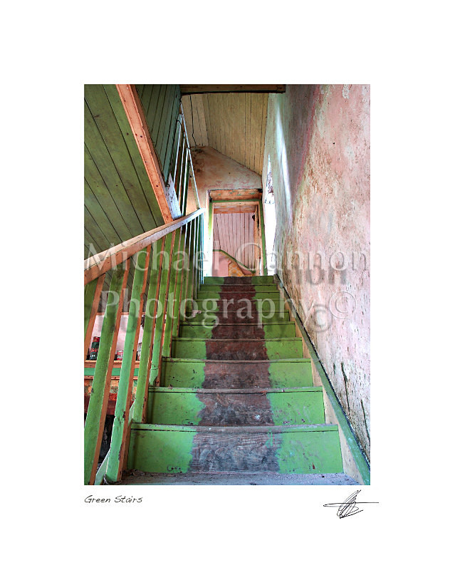 Green Stairs - Derelict Ireland