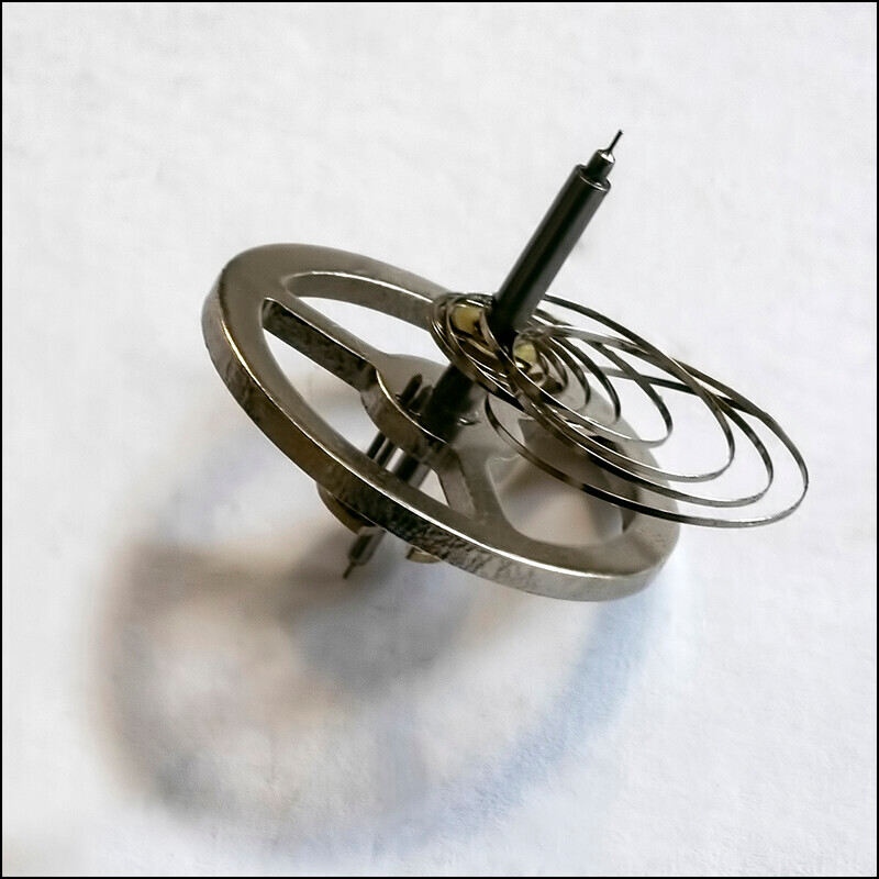 Clock balance wheel with hair spring - Recent Work