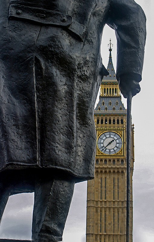 Big Ben and Churchill - Landscape