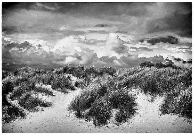 Instow Dunes Devon - Monochrome