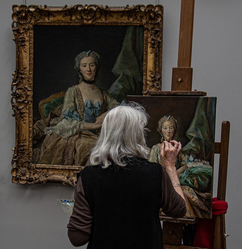 Painting in the Louvre - Recent Work