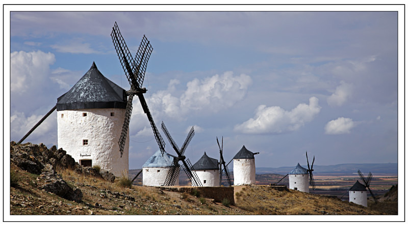 Windmills of La Mancha - Landscape