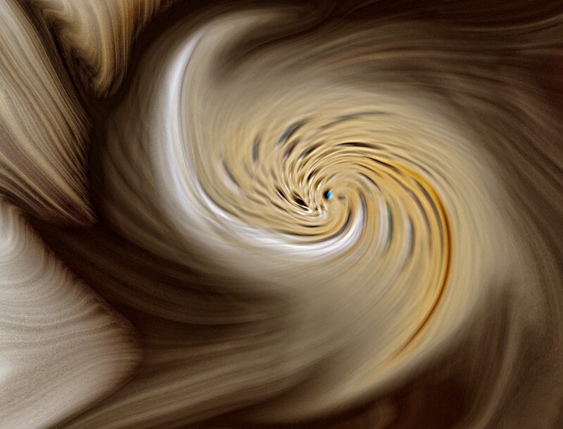 Stirred coffee - Abstract