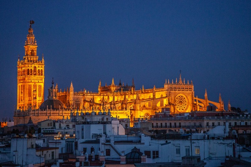 Seville Cathedral at Night - Recent Work