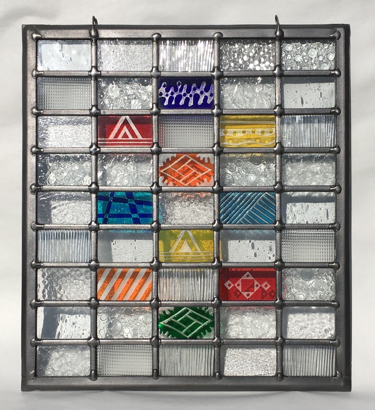 Patchwork panel | Carole Gray | New work