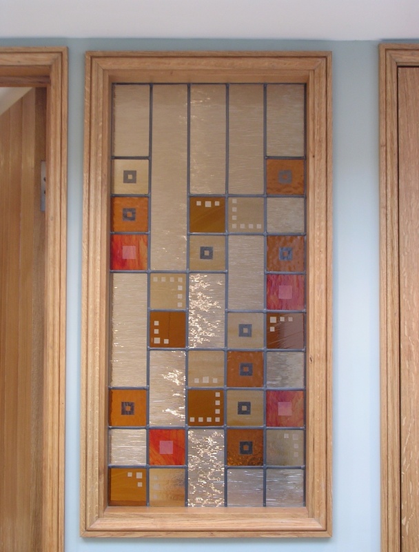 Cloakroom window 2 | Carole Gray | Stained glass commission