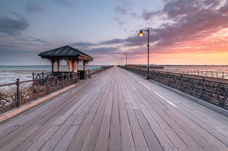 ab479 Ryde pier sunrise - Ryde and Seaview