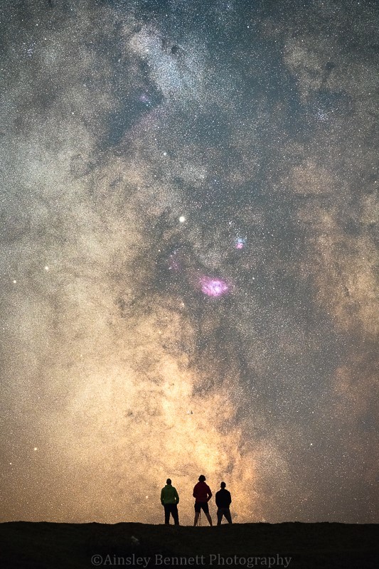 ab512 Stargazers - The Isle of Wight by night