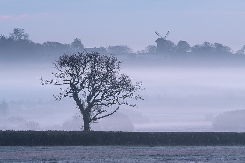 ab621 Bembridge windmill at dawn - Bembridge and St Helens