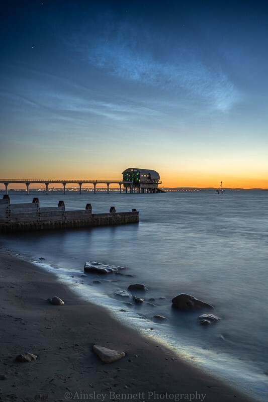 ab656 Noctilucent clouds at Bembridge Lifeboat Station - Latest Images