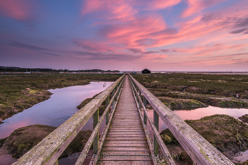ab271 Newtown sunrise - Totland to Cowes