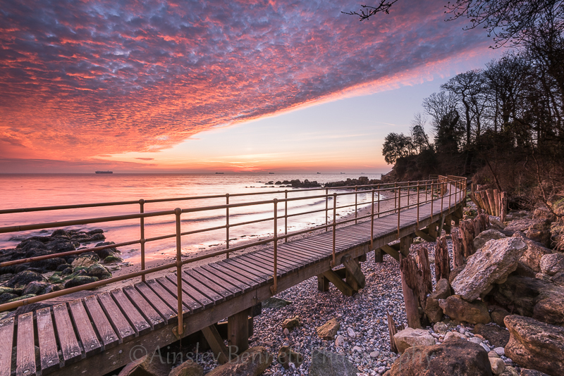 ab188 Seagrove bay sunrise - Ryde and Seaview