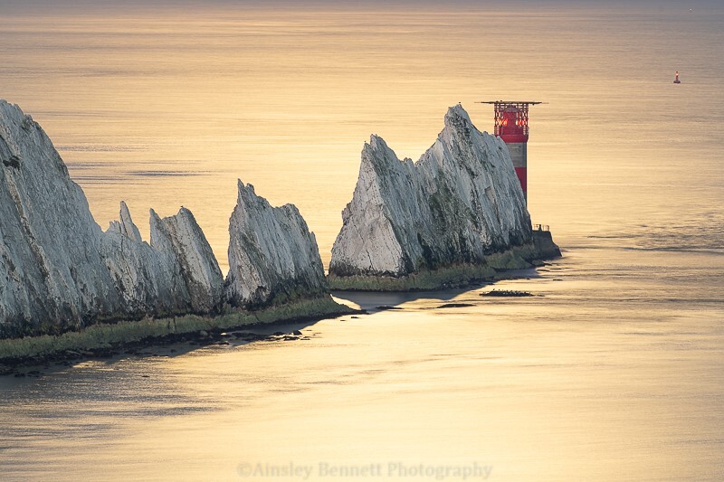ab582 Needles Moonlight - The Needles and Alum Bay