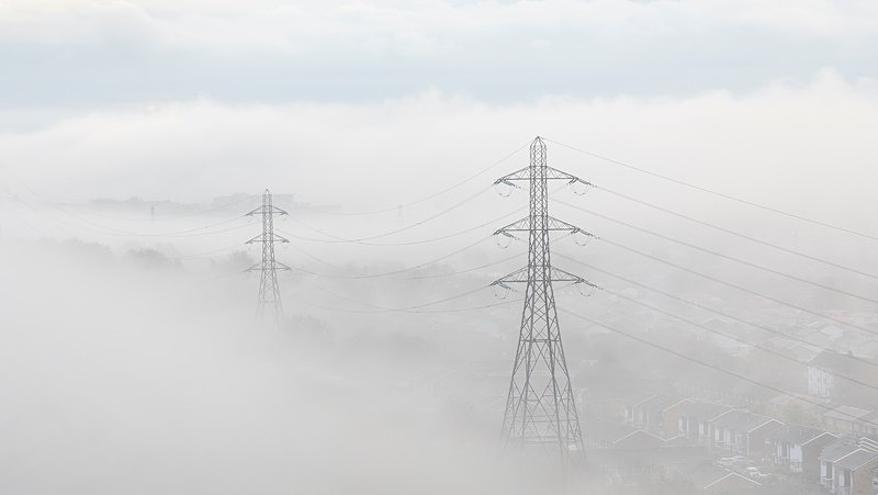 Pylons in the fog IMG_4418 v4 - Best of 2020