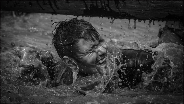 Emerging from the muddy waters Anthony Thomas 1st PDI - Mike Rowe Memorial