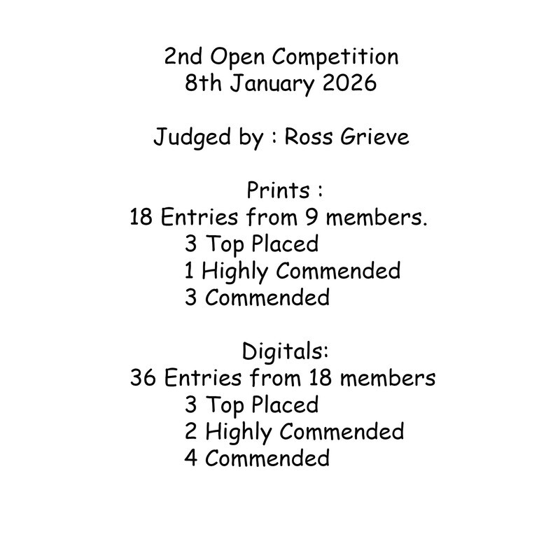 Result summary 2nd Open - 2nd Open