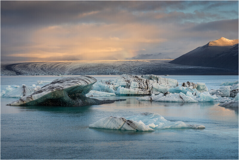 GOLD Gary Mayhew  Glowing Glacier - Landscapes