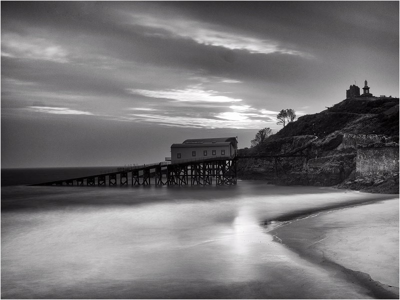 3rd= Print-Old Lifeboat Station-Dave Marriott - Landscape