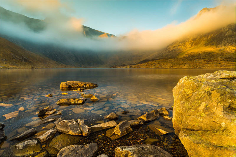 1st Print Llyn Idwal Gary Mayhew - Landscape