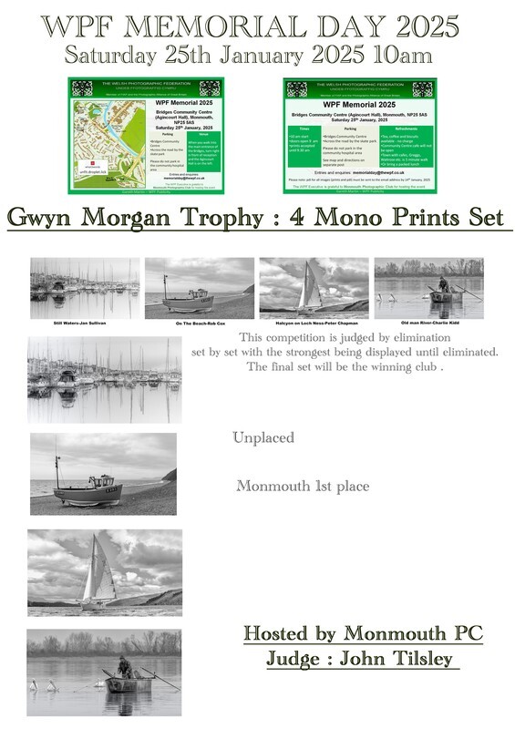2025 Gwyn Morgan Memorial  - WPF Gwyn Morgan Trophy