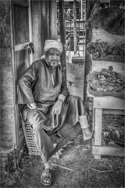 3rd Print-Hurghada Market-Paul Deverson - Mono